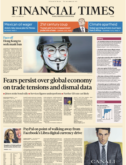 Financial Times Europe - 04.10.2019 🇪🇺