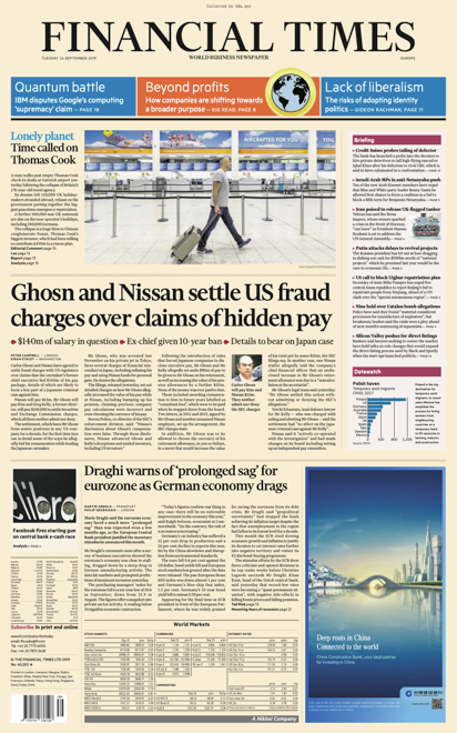 Financial Times Europe - 24.09.2019 🇪🇺