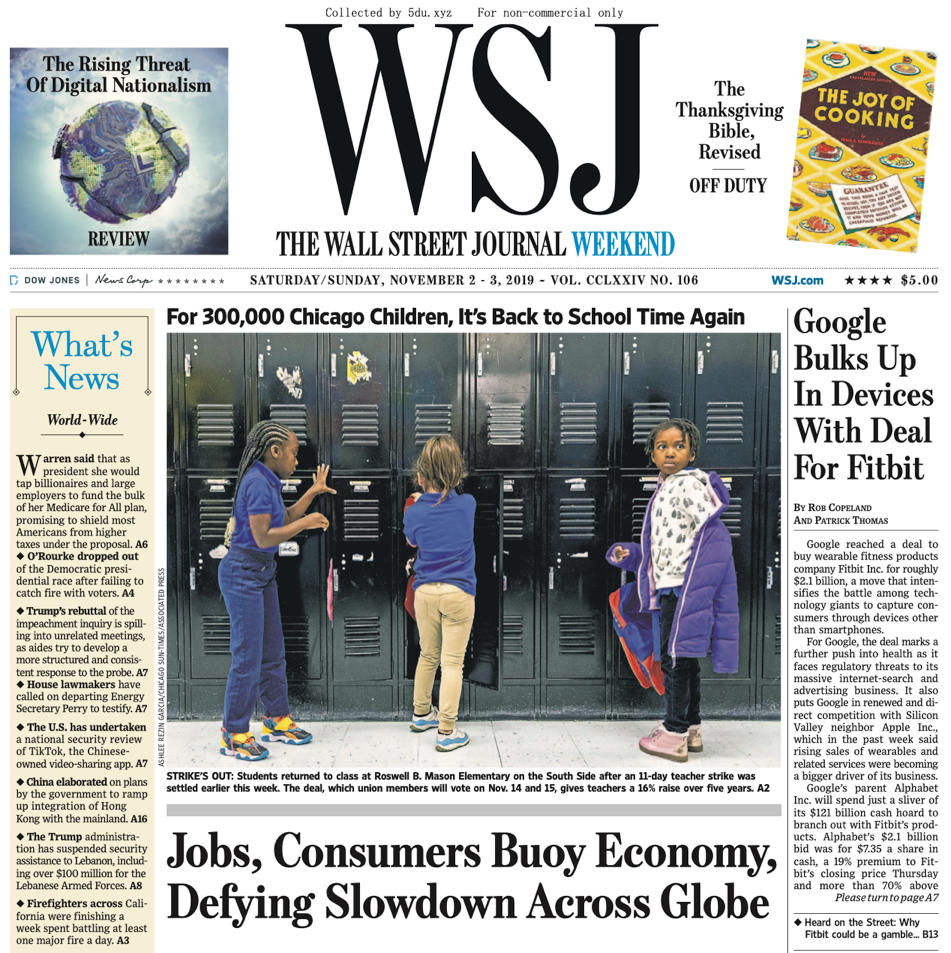 The Wall Street Journal - 02.11 - 03.11.2019 🇺🇸