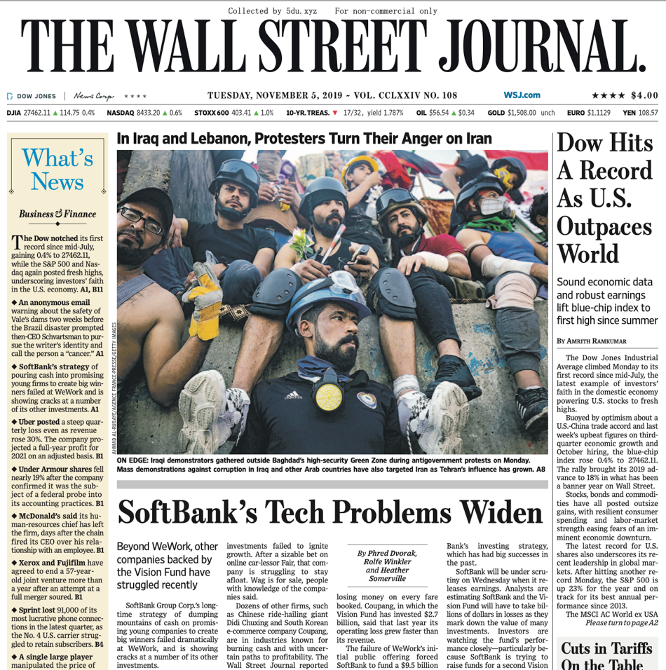 The Wall Street Journal – 05.11.2019 🇺🇸