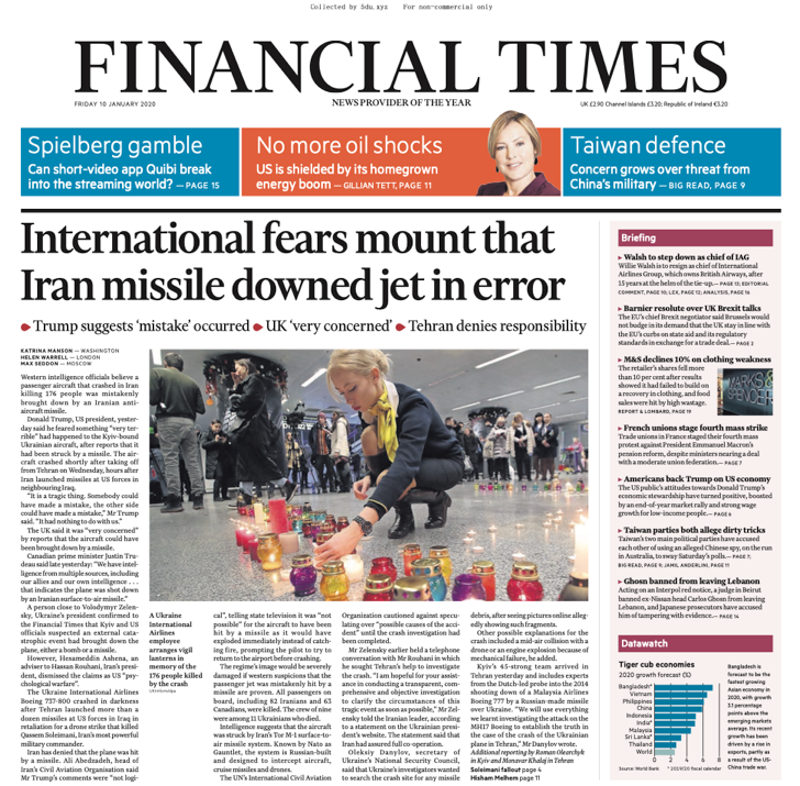 Financial Times UK – 10.01.2019 🇬🇧