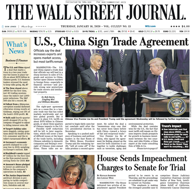 The Wall Street Journal – 16.01.2019 🇺🇸