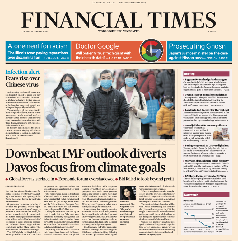 Financial Times Europe – 20.01 - 23.01.2019 🇪🇺